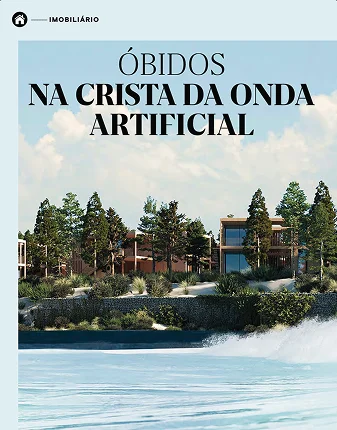 Óbidos Na crista da onda artificial